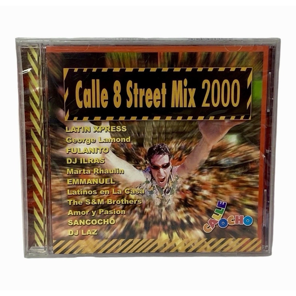 Various Artists: Calle Ocho Street Mixx 2000 (CD, 2000, Protel) Latin, Sealed